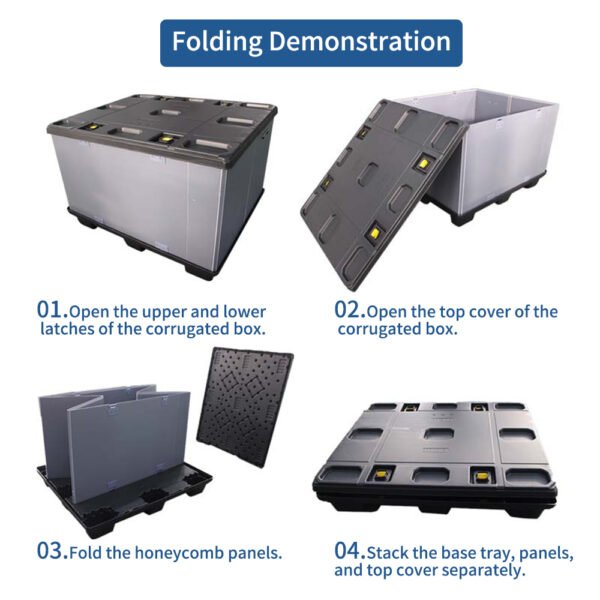 Collapsible PP Honeycomb Containers - Image 3